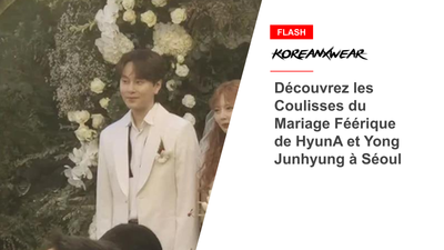 Go Behind the Scenes of HyunA and Yong Junhyung's Fairytale Wedding in Seoul 