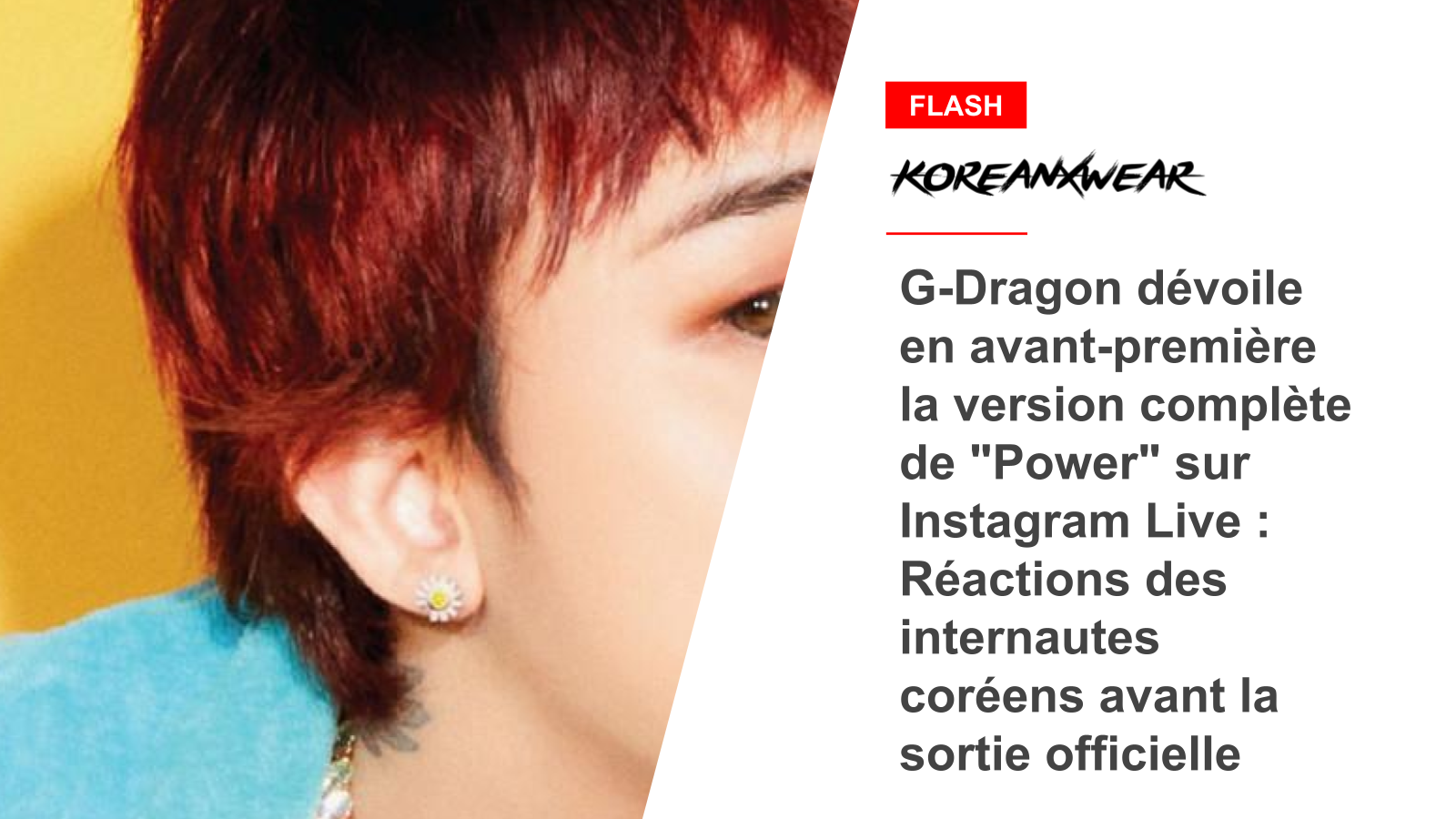 G-Dragon Previews Full Version of 