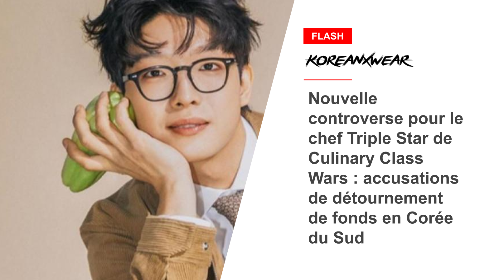 Nouvelle controverse pour le chef Triple Star de Culinary Class Wars : accusations de détournement de fonds en Corée du Sud