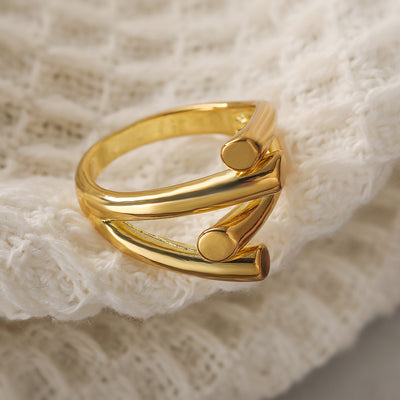 Bague Géométrique Coréenne Femme