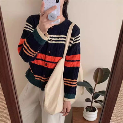 Korean Knitted Cardigan Women