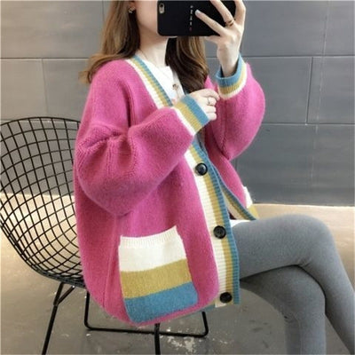 Korean Knitted Sweater Women