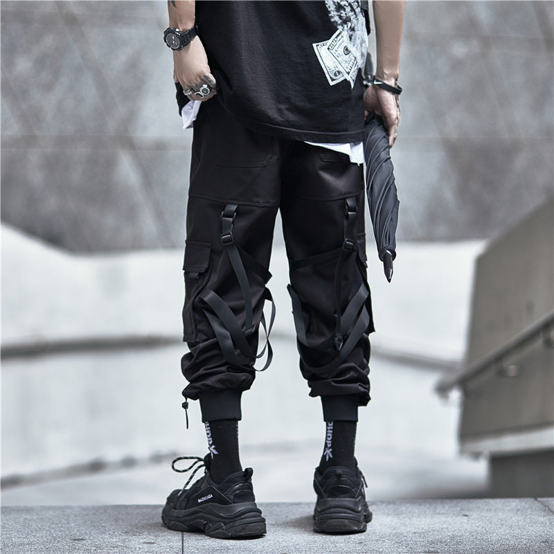 Multi-Pocket Korean Street Pants