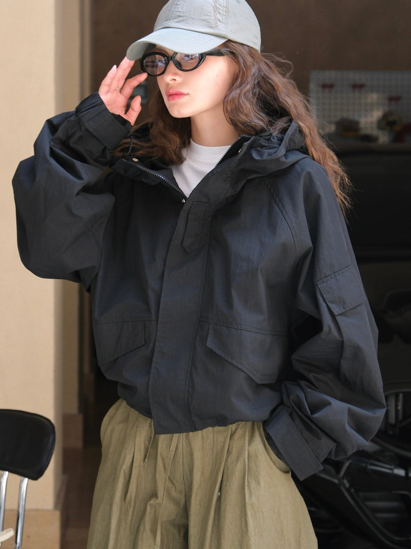 Korean Hooded Jacket Women