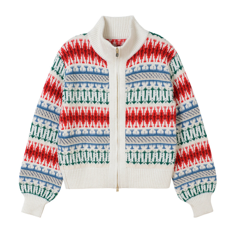 Cardigan Tricoté Laine Coréen Femme