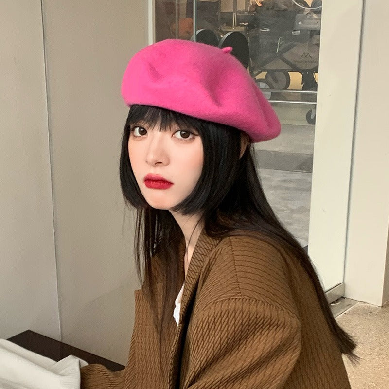 Korean Style Wool Beret