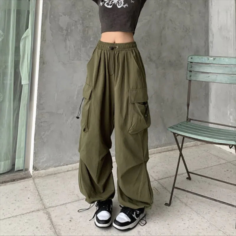 Unisex Parachute Cargo Pants