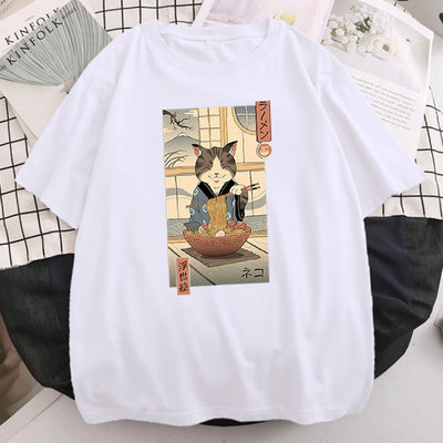 Korean Kitten Short Sleeve T-shirt