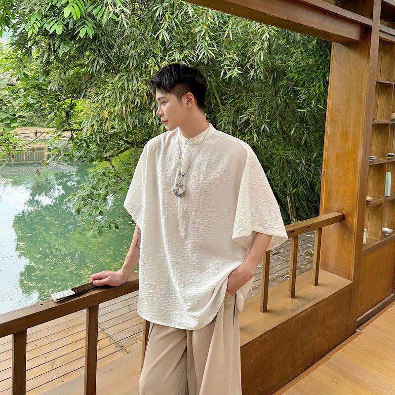 Korean Traditional Wide Sleeve T-shirt