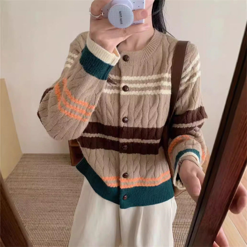 Korean Knitted Cardigan Women