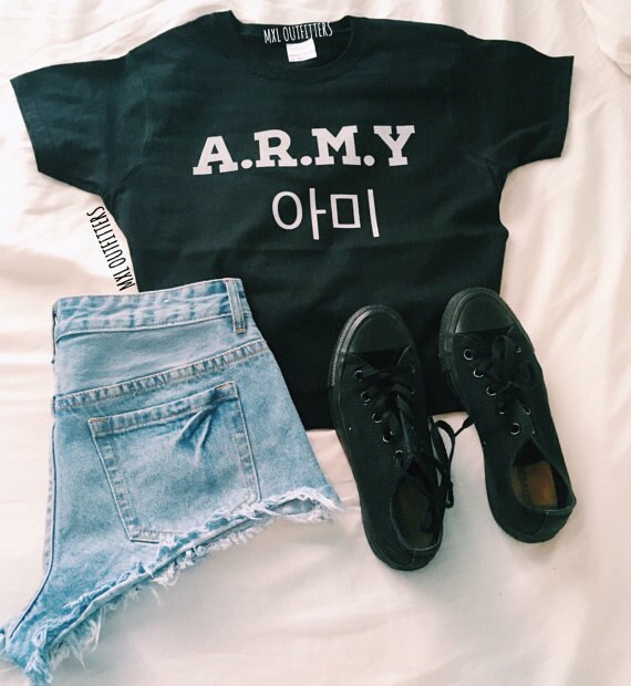 Kpop BTS ARMY T-shirt