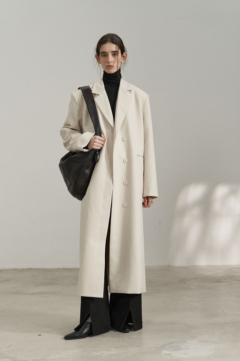 Korean Elegant Long Jacket