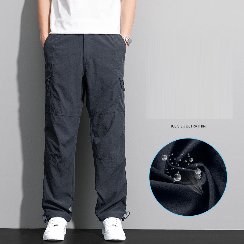 Korean Lightweight Straight Pants