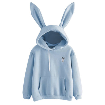 Sweat à Capuche Oreilles de Lapin - Femme