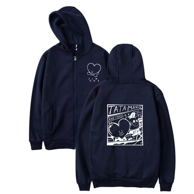 Taehyung BTS Zip Sweatshirt