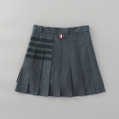 Korean High Pleated Short Skirt