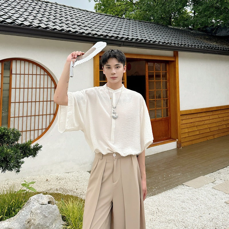 Korean Traditional Wide Sleeve T-shirt