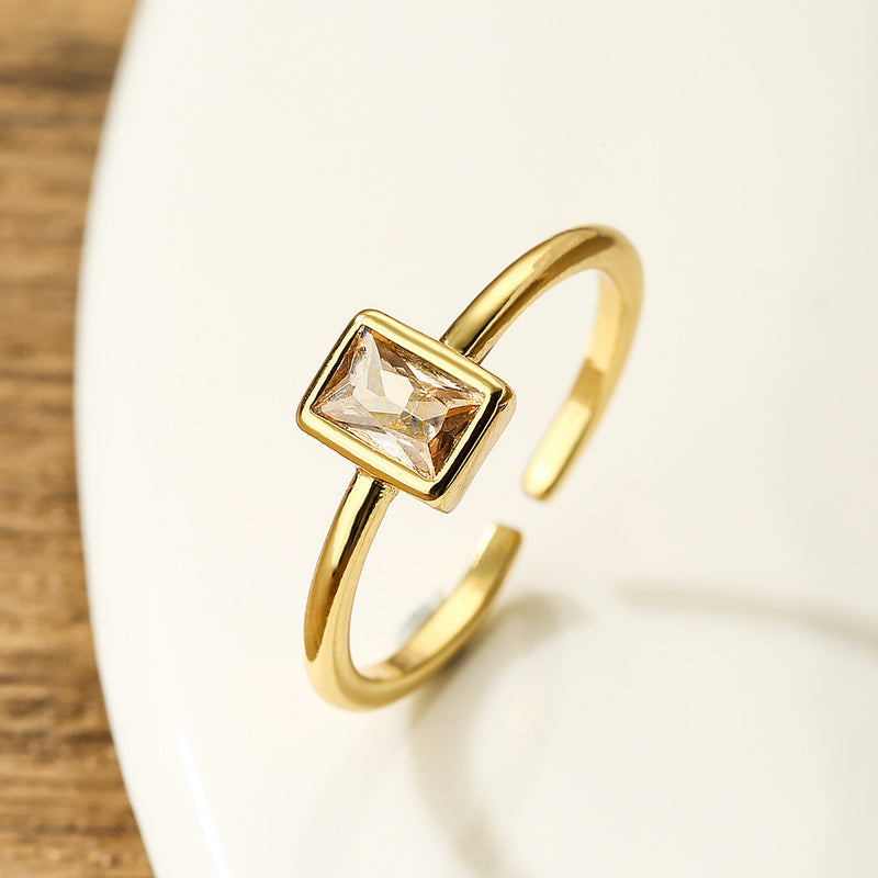 Bague Minimaliste Coréenne