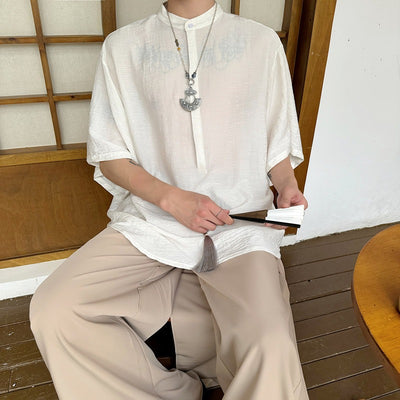 Korean Traditional Wide Sleeve T-shirt