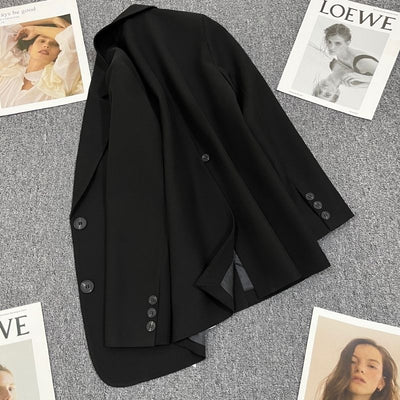 Veste Blazer Coréenne Décontractée Femme