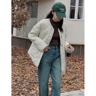 Korean Quilted Jacket for Women