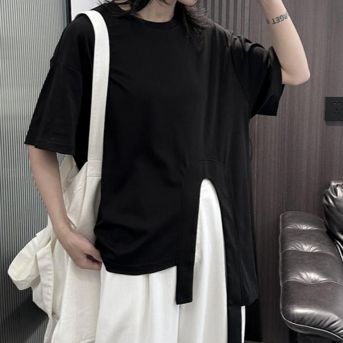 Korean Short Sleeve Cotton T-shirt