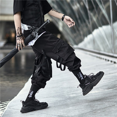 Multi-Pocket Korean Street Pants