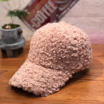 Korean Style Fur Hip-Hop Cap