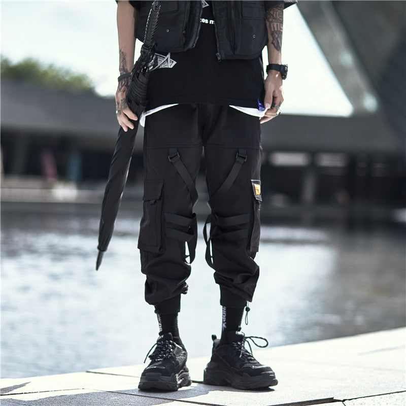 Multi-Pocket Korean Street Pants