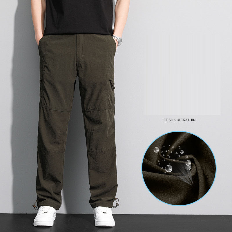 Korean Lightweight Straight Pants