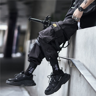 Multi-Pocket Korean Street Pants