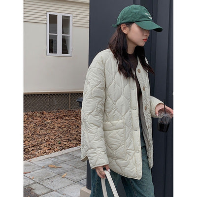 Korean Quilted Jacket for Women