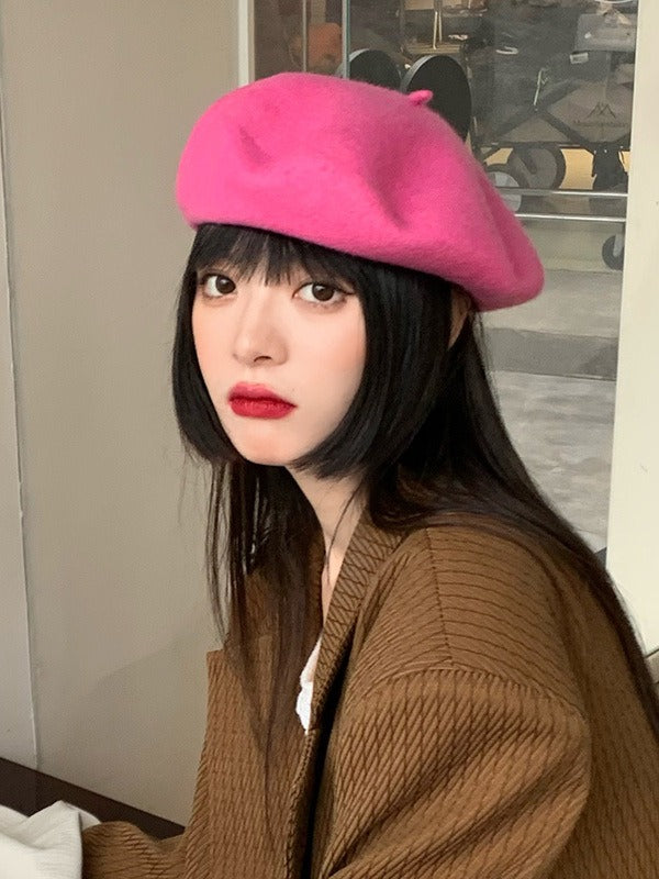 Korean Style Wool Beret