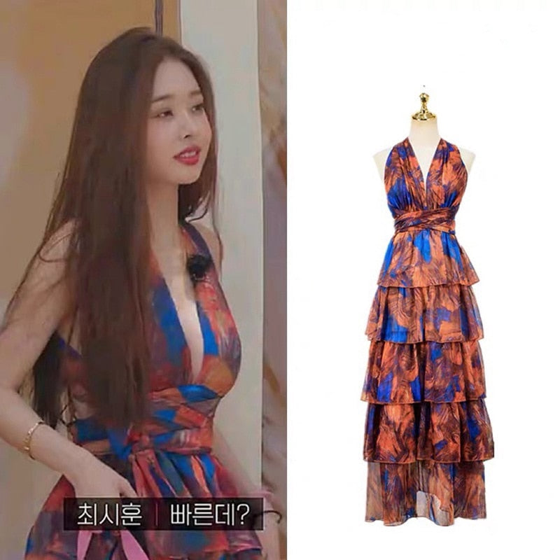 Long Summer Dress Song Jia