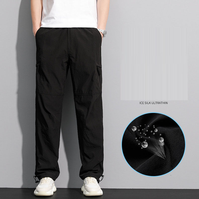 Korean Lightweight Straight Pants