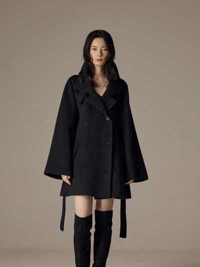 Korean Double Faced Cashmere Coat