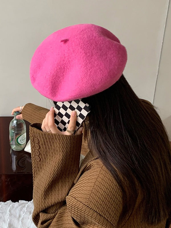 Korean Style Wool Beret