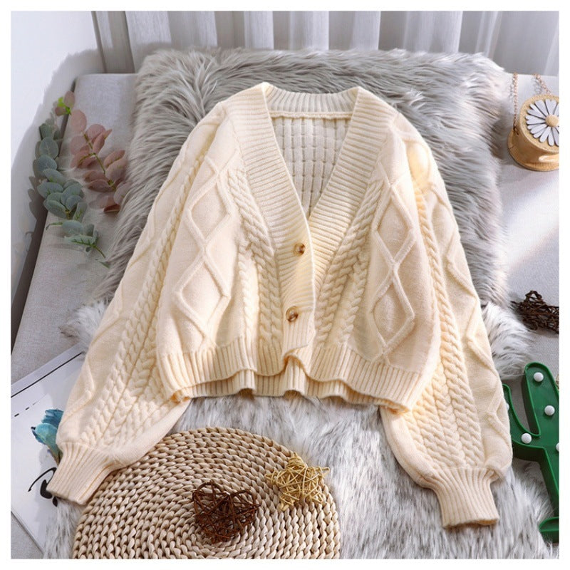 Korean Knitted Cardigan Women