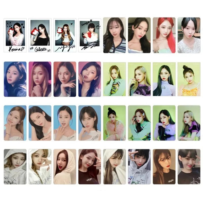 Set de 4 Photocards AESPA – Collection Événementielle