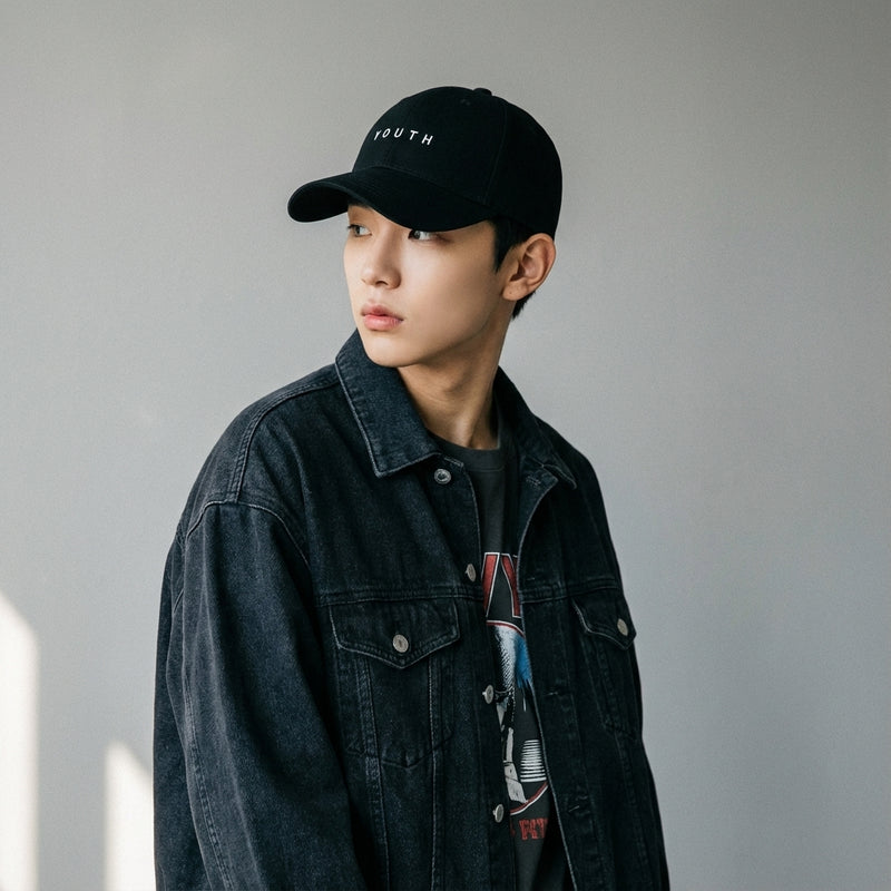 Mannequin teen - Casquette Youth - Noir