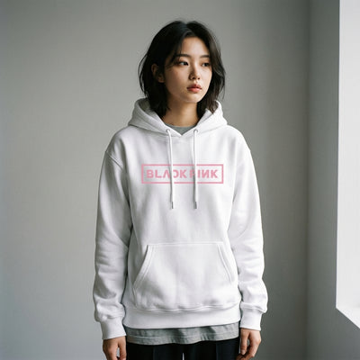 Mannequin teen - Sweat Blackpink Rose - Blanc / XS