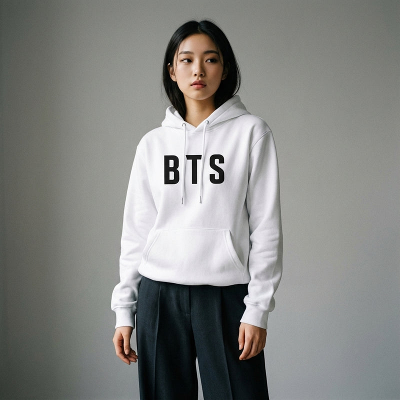 Mannequin teen - Sweat BTS - Blanc / XS