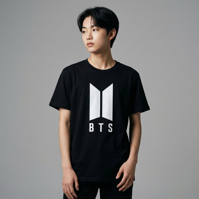 Mannequin teen - T Shirt BTS Logo - Noir / XS
