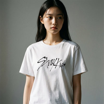 Mannequin teen - T Shirt Stray Kids - Blanc / XS