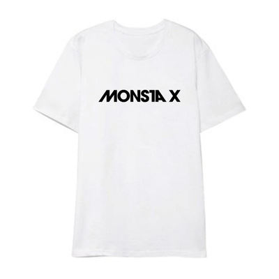 T Shirt Monsta X blanc