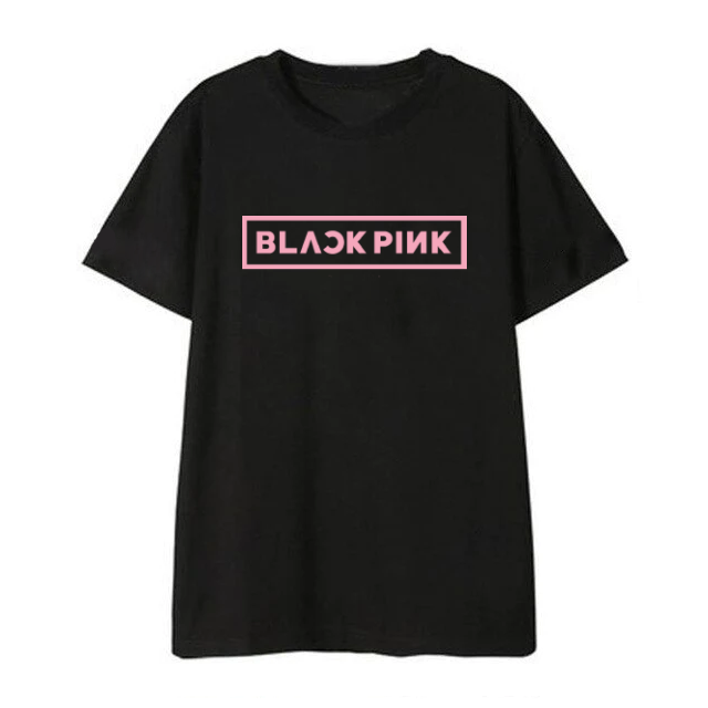 T Shirt Blackpink Rose - KoreanxWear