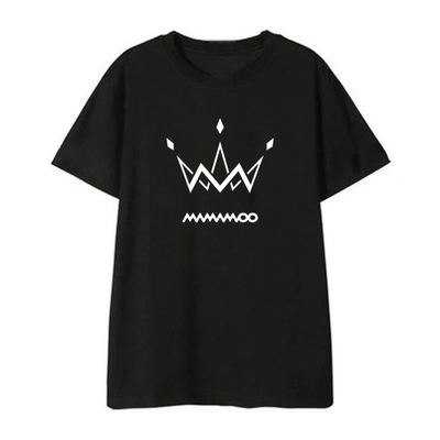 T Shirt Mamamoo Couronne noir