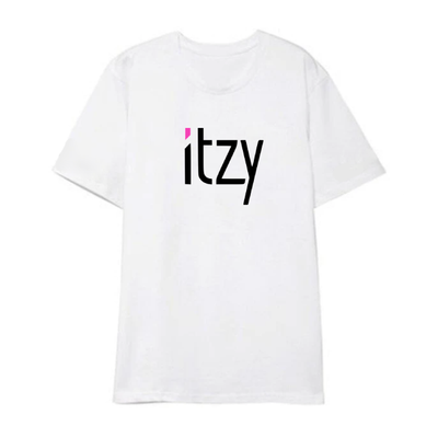 T Shirt Itzy Rose blanc