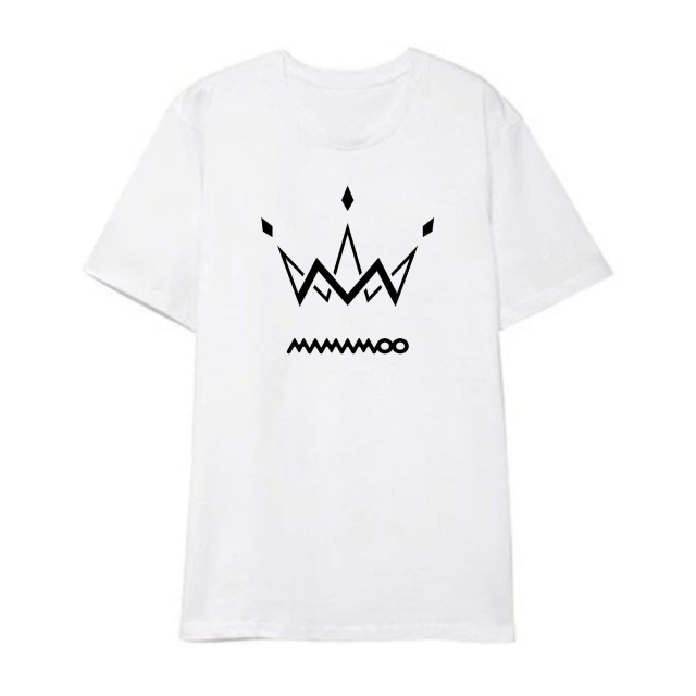 T Shirt Mamamoo Couronne blanc