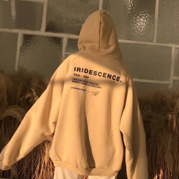 Sweat iridescence